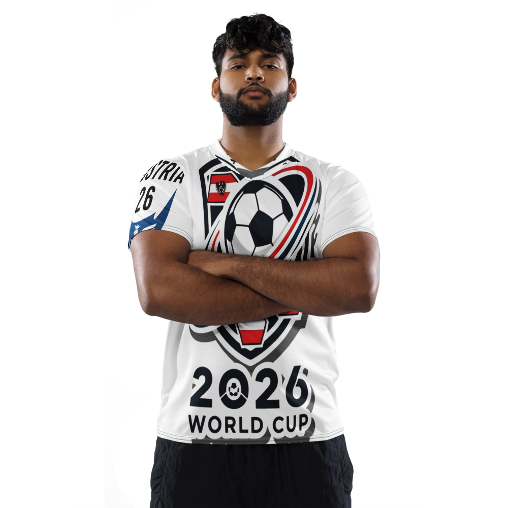 Austria WM 2026 Trikot – Recyceltes Unisex Sporttrikot