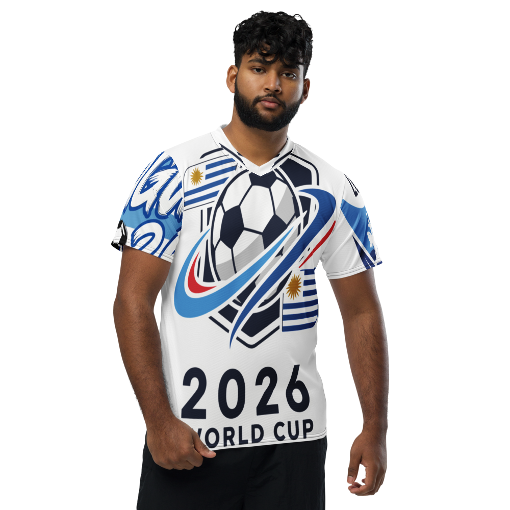 Uruguay WM 2026 Jersey – Recycled Unisex Sports Jersey