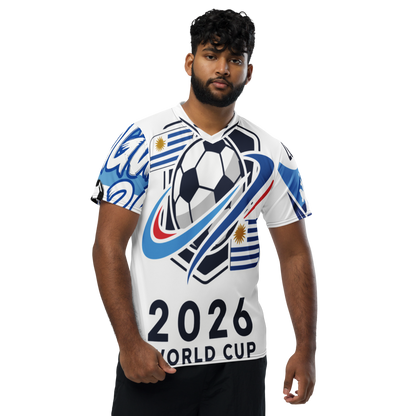 Uruguay WM 2026 Jersey – Recycled Unisex Sports Jersey