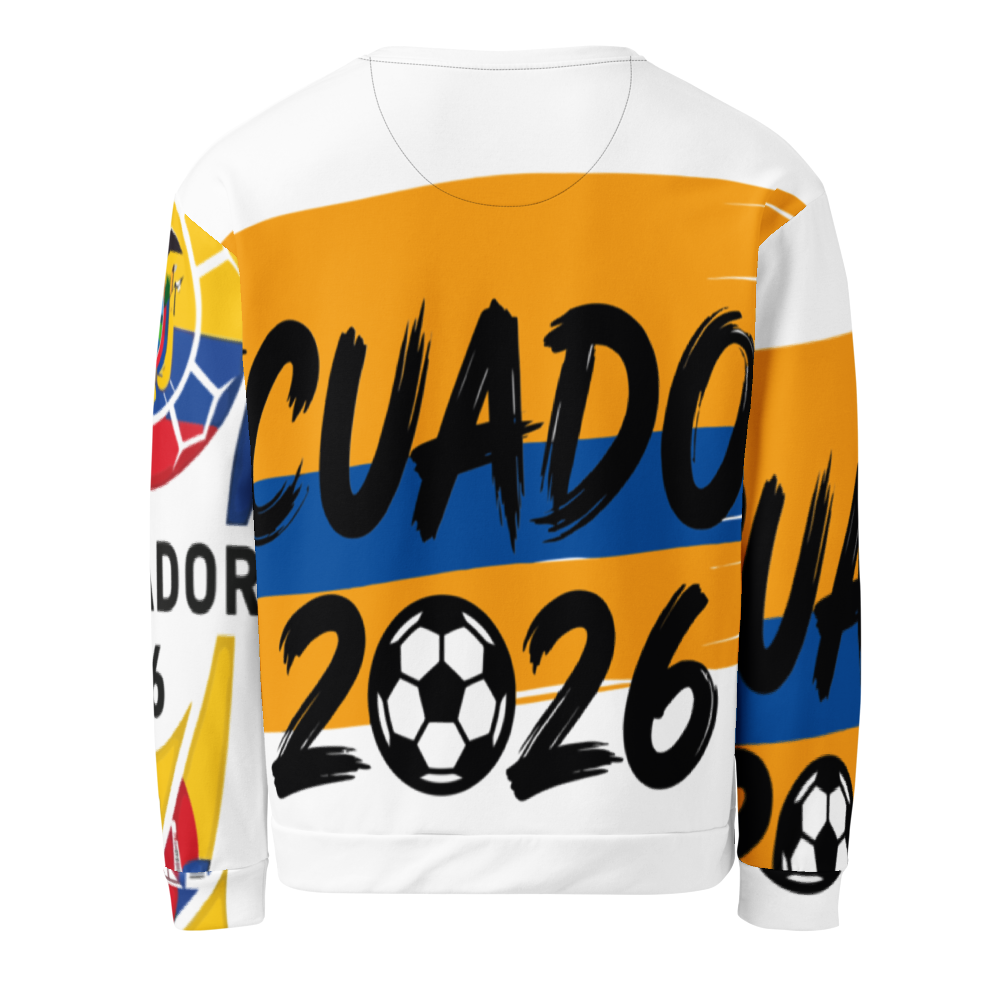 Ecuador WM 2026 All-Over Print Sweatshirt