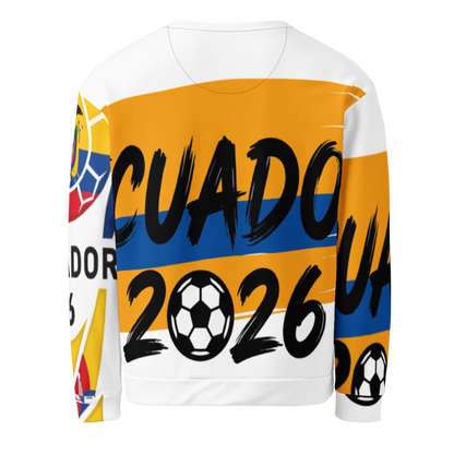 Ecuador WM 2026 All-Over Print Sweatshirt