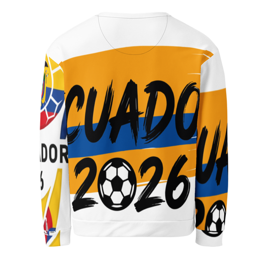 Ecuador WM 2026 All-Over Print Sweatshirt