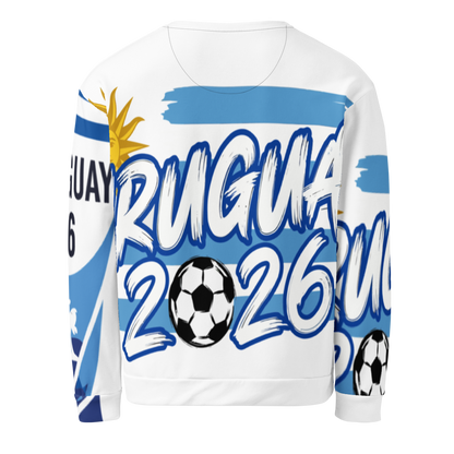 Uruguay WM 2026 All-Over Print Sweatshirt