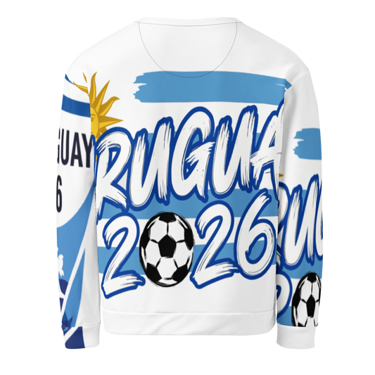 Uruguay WM 2026 All-Over Print Sweatshirt