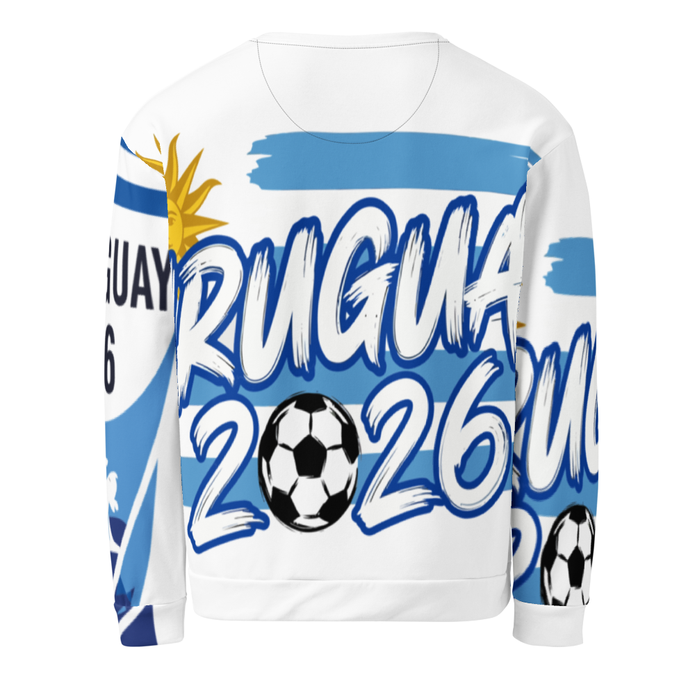 Uruguay WM 2026 All-Over Print Sweatshirt