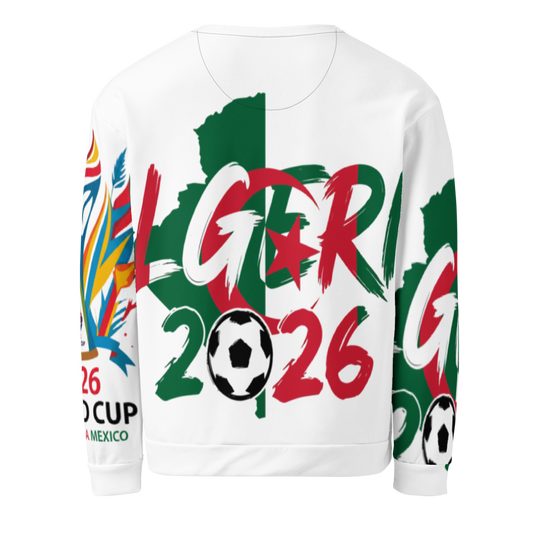Algeria WM 2026 All-Over Print Sweatshirt