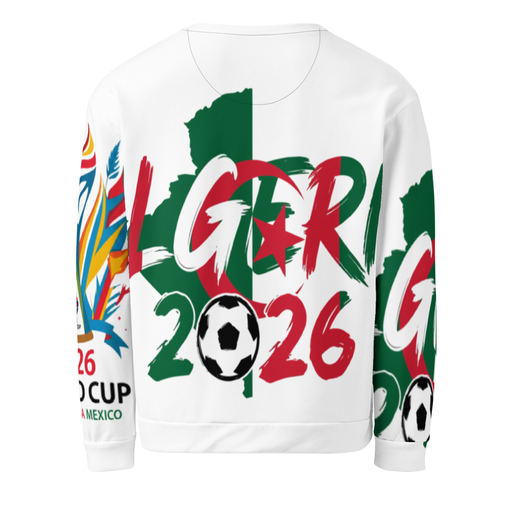 Algeria WM 2026 All-Over Print Sweatshirt