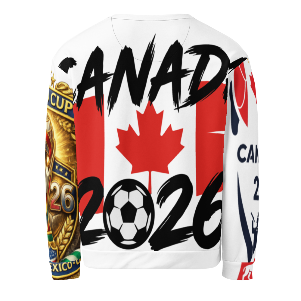 Canada WM 2026 Sweatshirt – Offizielle Fußball-Weltmeisterschaft 2026