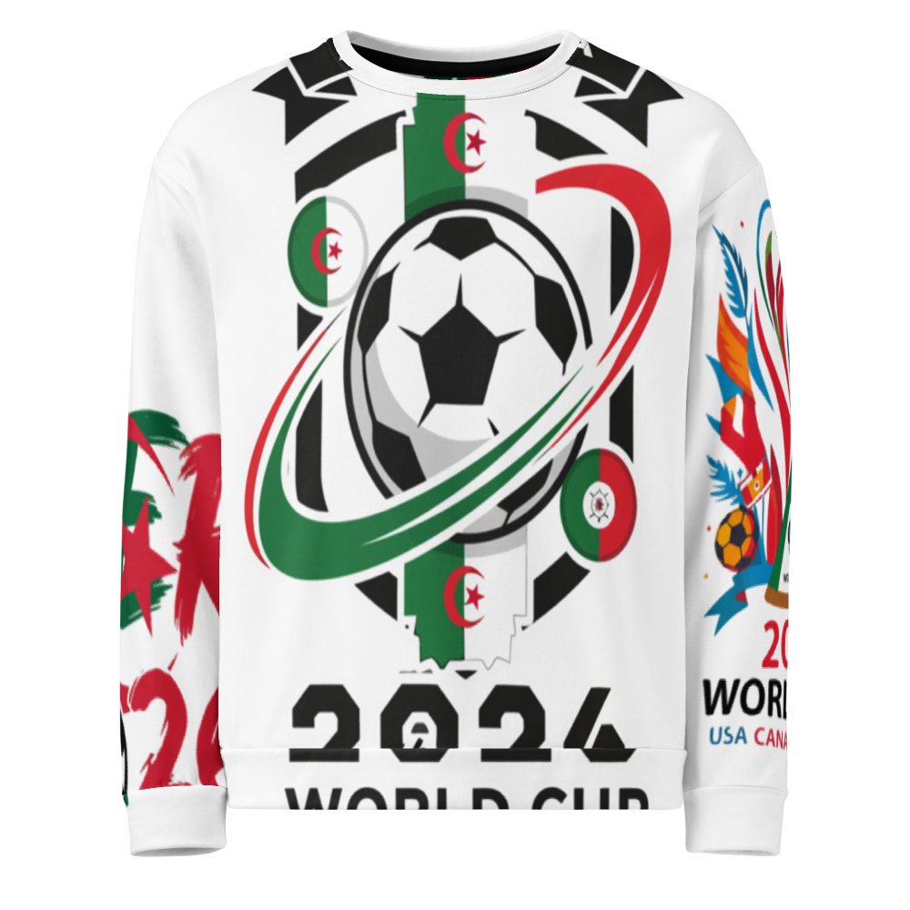Algeria WM 2026 All-Over Print Sweatshirt