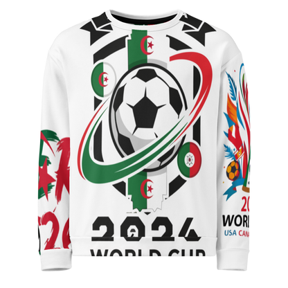 Algeria WM 2026 All-Over Print Sweatshirt