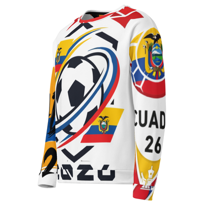 Ecuador WM 2026 All-Over Print Sweatshirt