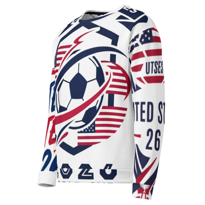 USA WM 2026 All-Over Print Sweatshirt
