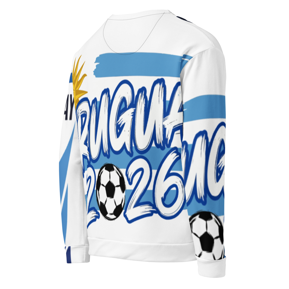 Uruguay WM 2026 All-Over Print Sweatshirt