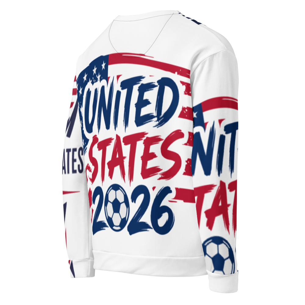 USA WM 2026 All-Over Print Sweatshirt