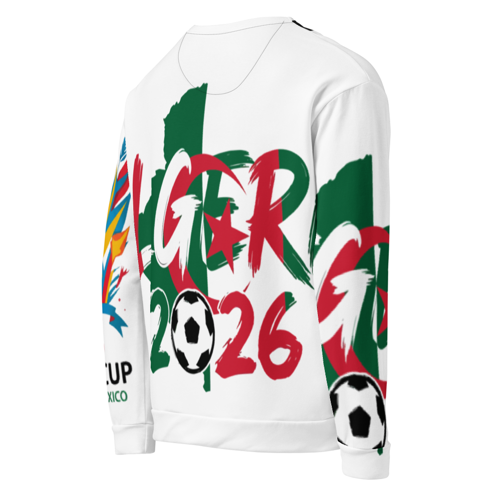 Algeria WM 2026 All-Over Print Sweatshirt