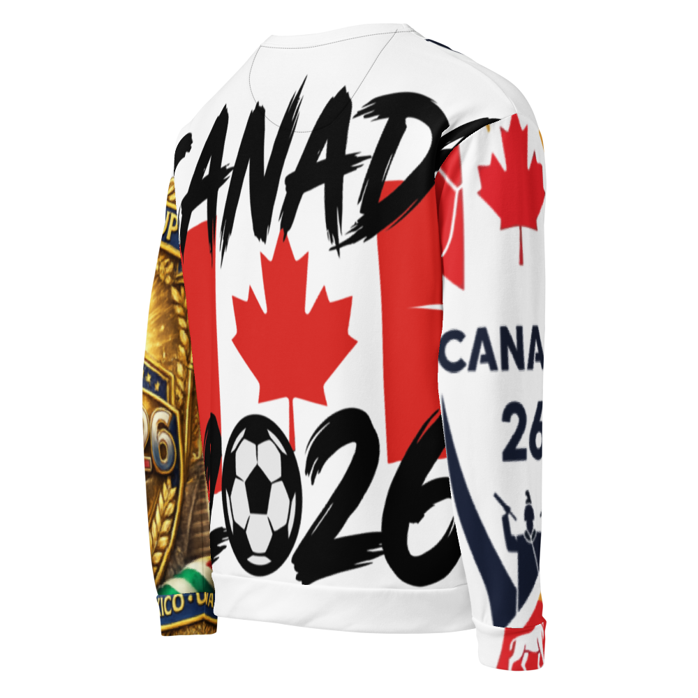 Canada WM 2026 Sweatshirt – Offizielle Fußball-Weltmeisterschaft 2026