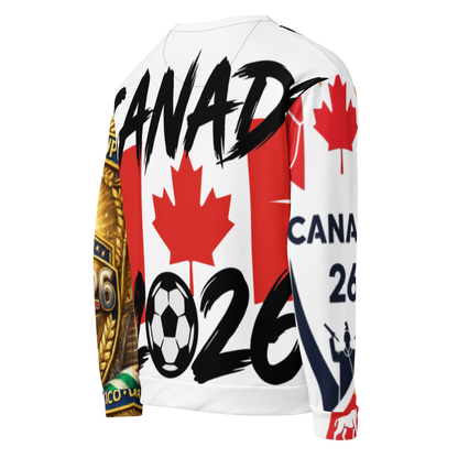 Canada WM 2026 Sweatshirt – Offizielle Fußball-Weltmeisterschaft 2026