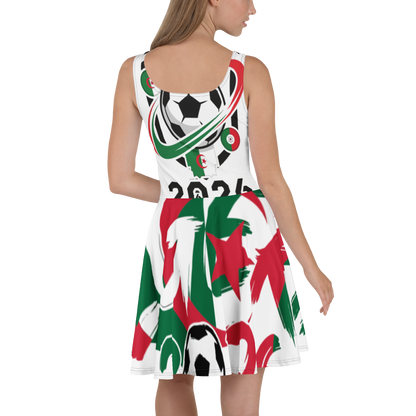 Algeria WM 2026 Skater Dress | Football Fan Dress