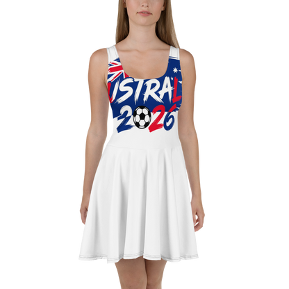 Australia WM 2026 Skater Dress | Football Fan Dress