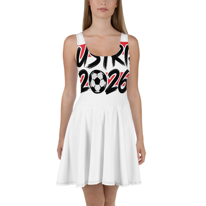 Austria WM 2026 Skater-Kleid | Fußball Fan Dress