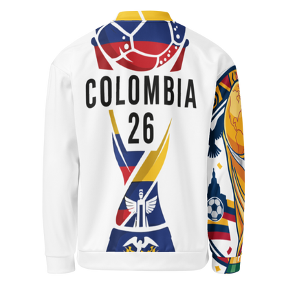 Colombia WM 2026 Bomber Jacket | Unisex Fleece Jacket