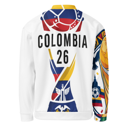 Colombia WM 2026 Bomber Jacket | Unisex Fleece Jacket