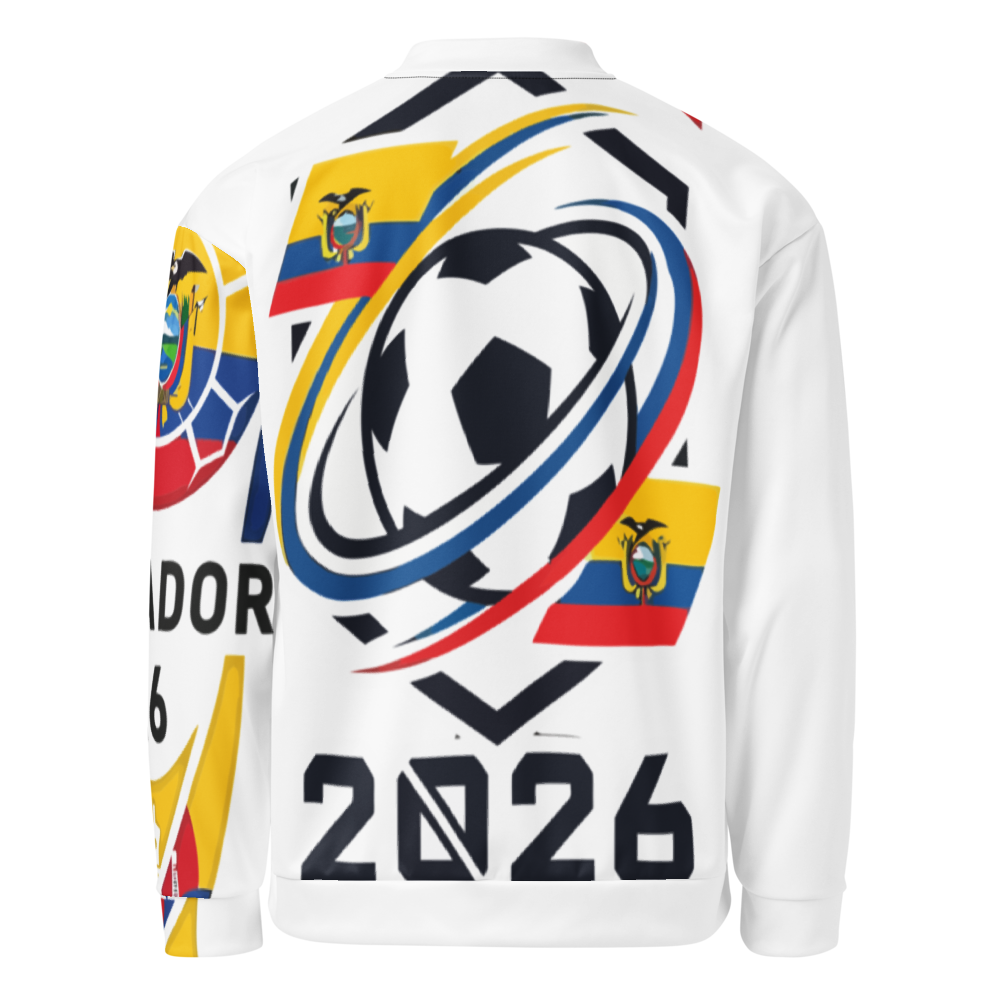Ecuador WM 2026 Bomber Jacket Premium | Unisex Fleece