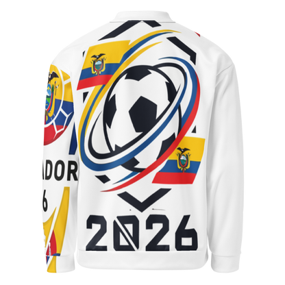 Ecuador WM 2026 Bomber Jacket Premium | Unisex Fleece