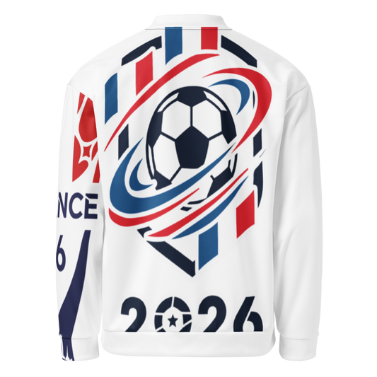 France WM 2026 Bomber Jacket Premium | Unisex Fleece