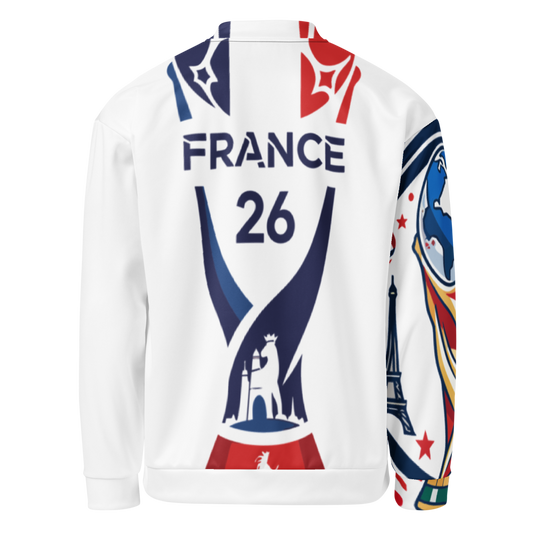 France WM 2026 Bomber Jacket | Unisex Fleece Jacket