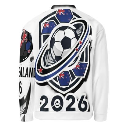 New Zealand WM 2026 Bomber Jacket Premium | Unisex Fleece