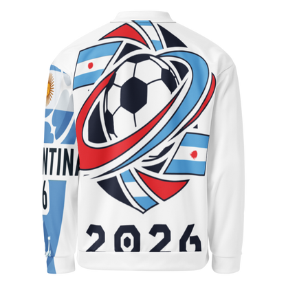 Argentina WM 2026 Bomber Jacket Premium | Unisex Fleece