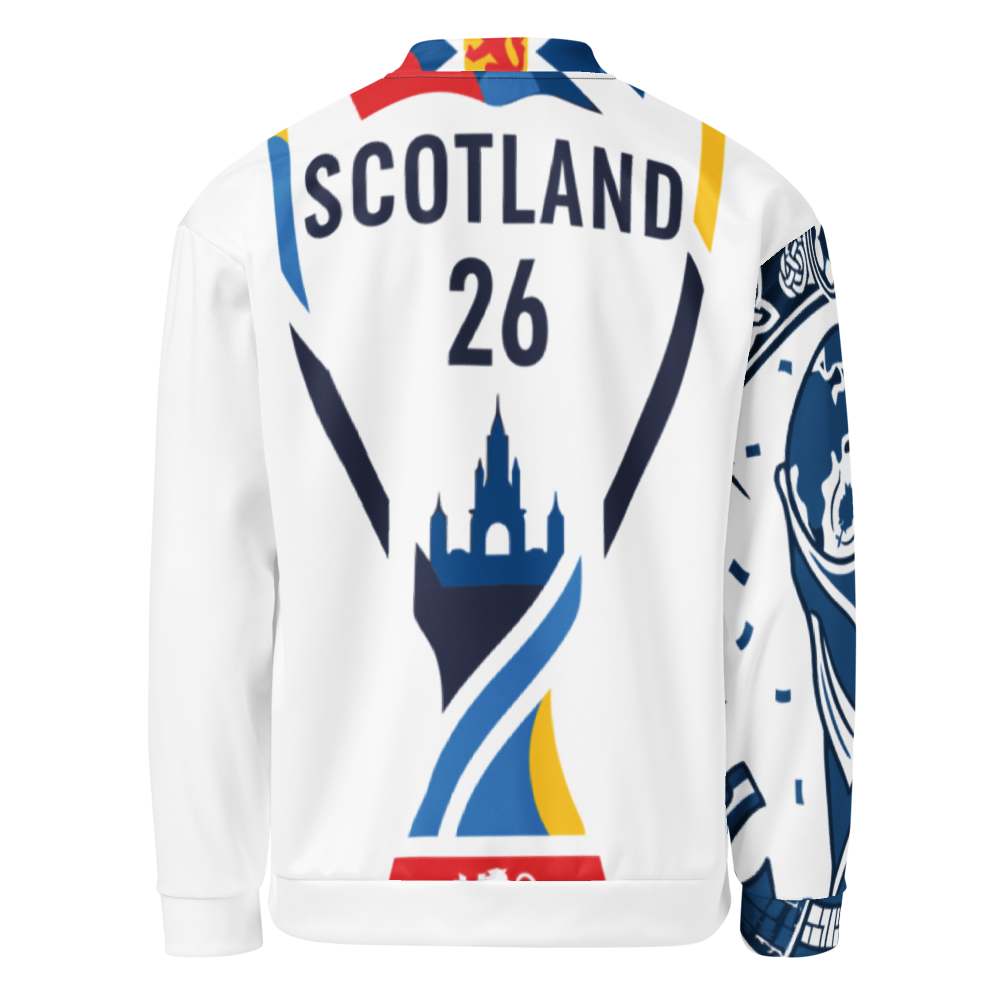 Scotland WM 2026 Bomber Jacket | Unisex Fleece Jacket