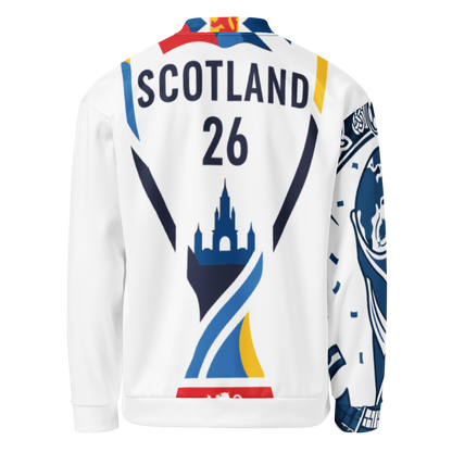 Scotland WM 2026 Bomber Jacket | Unisex Fleece Jacket