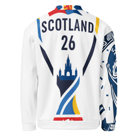 Scotland WM 2026 Bomber Jacket | Unisex Fleece Jacket