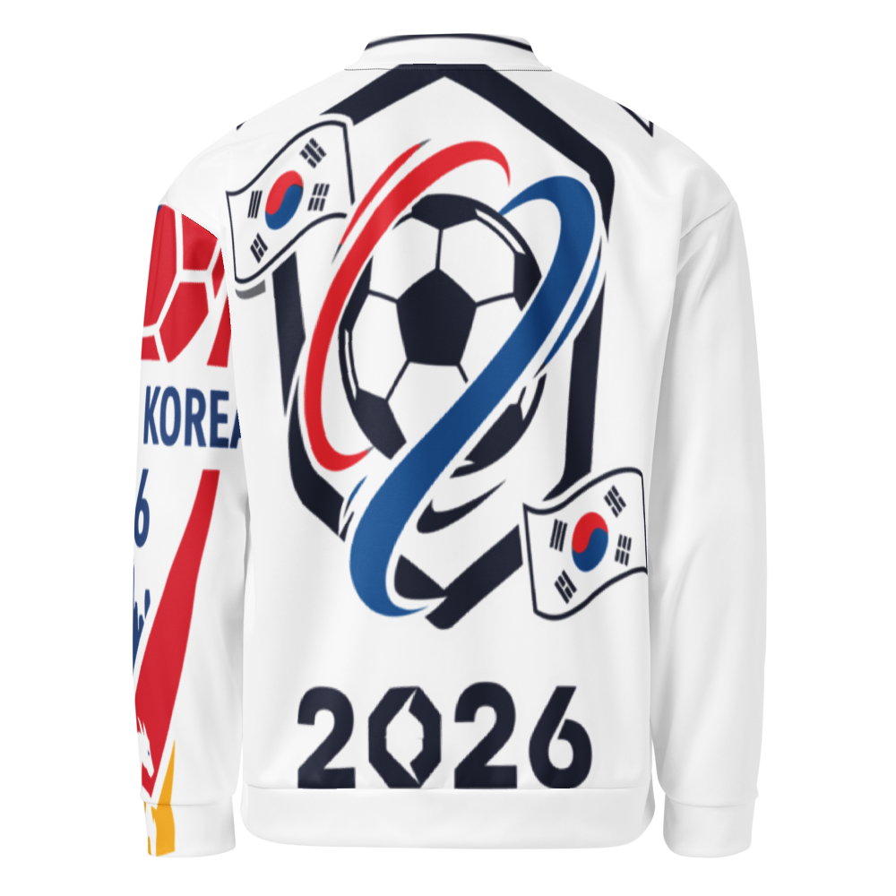 South Korea WM 2026 Bomber Jacket Premium | Unisex Fleece