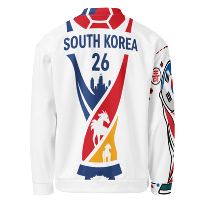 South Korea WM 2026 Bomber Jacket | Unisex Fleece Jacket