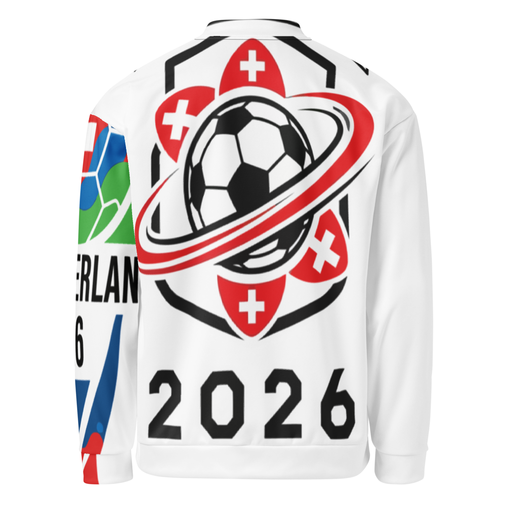 Switzerland WM 2026 Bomber Jacket Premium | Unisex Fleece