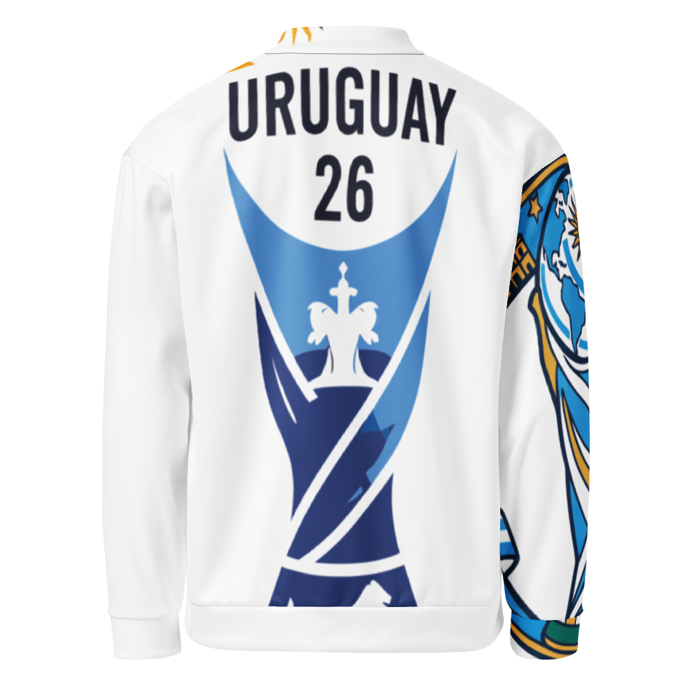 Uruguay WM 2026 Bomber Jacket | Unisex Fleece Jacket