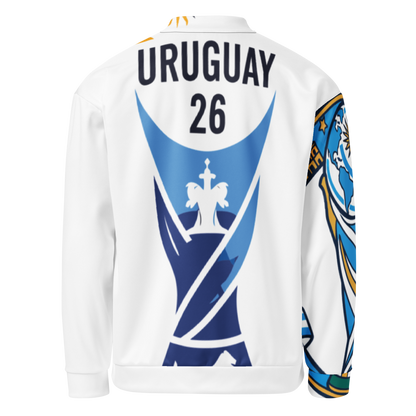 Uruguay WM 2026 Bomber Jacket | Unisex Fleece Jacket