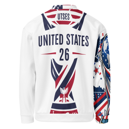 USA WM 2026 Bomber Jacket | Unisex Fleece Jacket