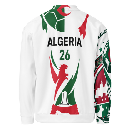 Algeria WM 2026 Bomber Jacket | Unisex Fleece Jacket