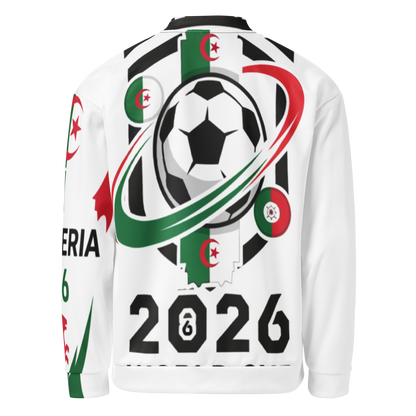 Algeria WM 2026 Bomber Jacket Premium | Unisex Fleece
