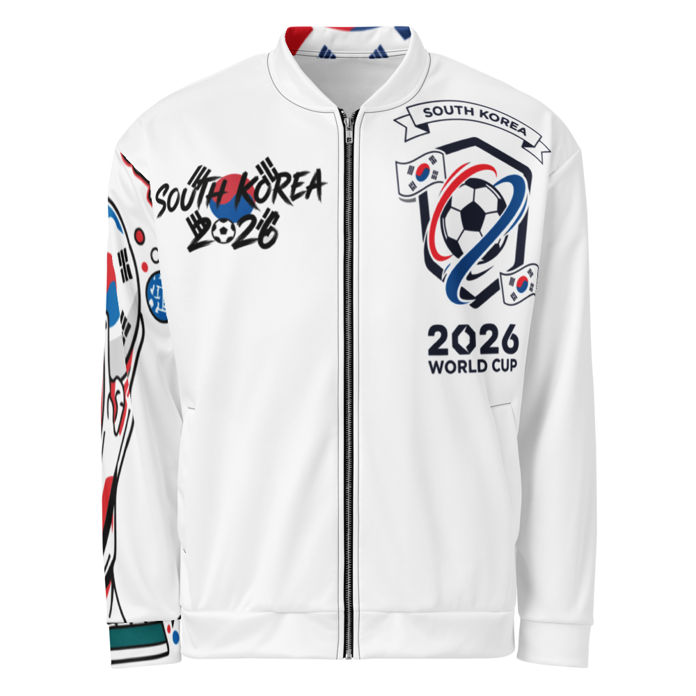 South Korea WM 2026 Bomber Jacket | Unisex Fleece Jacket