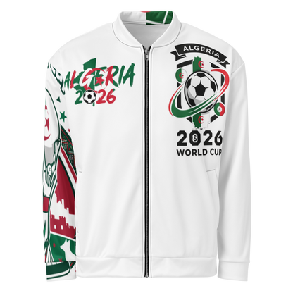 Algeria WM 2026 Bomber Jacket | Unisex Fleece Jacket