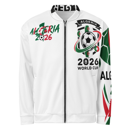 Algeria WM 2026 Bomber Jacket Premium | Unisex Fleece