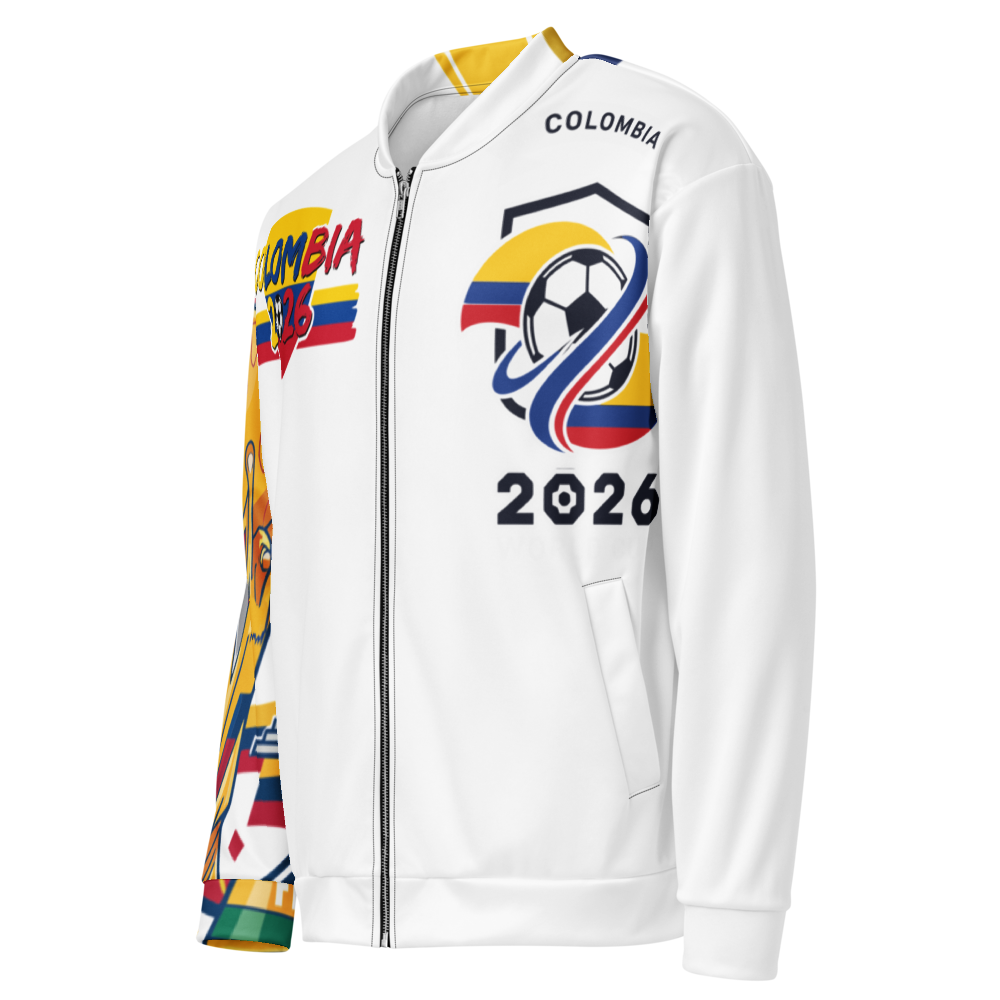 Colombia WM 2026 Bomber Jacket | Unisex Fleece Jacket