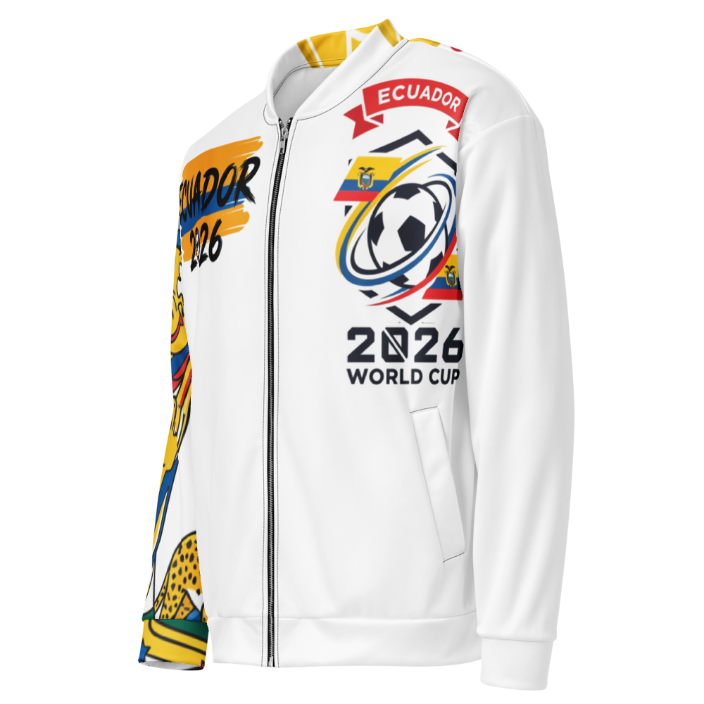 Ecuador WM 2026 Bomber Jacket | Unisex Fleece Jacket
