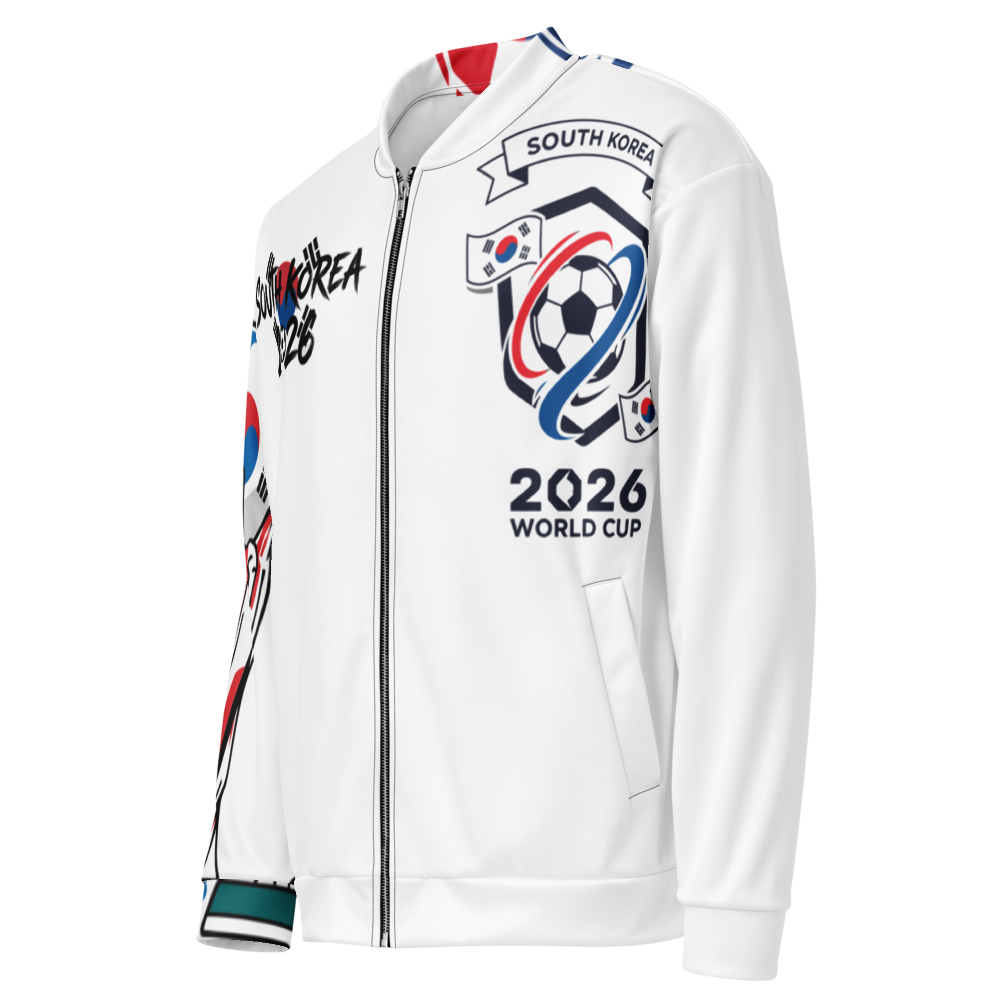 South Korea WM 2026 Bomber Jacket | Unisex Fleece Jacket