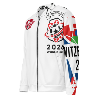 Switzerland WM 2026 Bomber Jacket Premium | Unisex Fleece